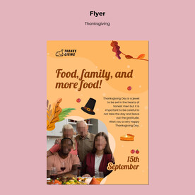 感恩节海报