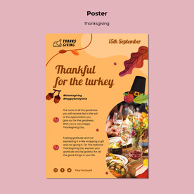 感恩节海报