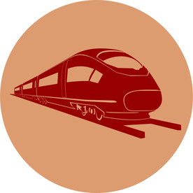 火车 动车 地铁 