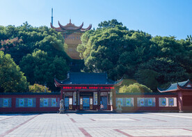 岳阳金鹗山公园金鹗山孔子公园