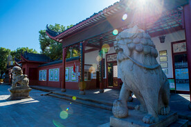 岳阳金鹗山公园金鹗山孔子公园