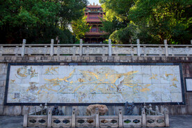 岳阳金鹗山公园金鹗山孔子公园