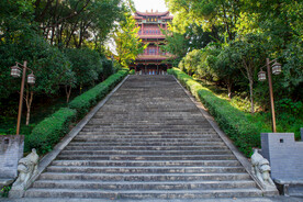 岳阳金鹗山公园金鹗山孔子公园