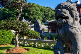 岳阳金鹗山公园金鹗山孔子公园