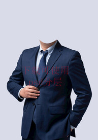 男形象照西装衣服素材