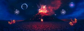 火山喷发