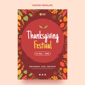 感恩节海报