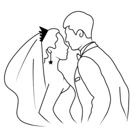 人像婚礼LOGO