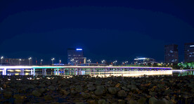 大桥夜景 