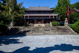岳阳君山岛景区 洞庭庙
