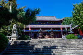 岳阳君山岛景区 洞庭庙