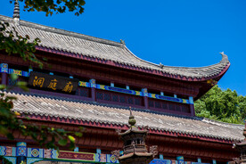 岳阳君山岛景区 洞庭庙