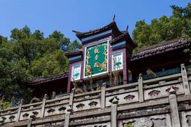 岳阳君山岛景区 洞庭庙