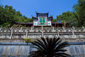岳阳君山岛景区 洞庭庙