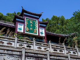 岳阳君山岛景区 洞庭庙