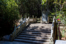 岳阳君山岛景区 虞帝二妃墓