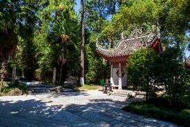 岳阳君山岛景区 虞帝二妃墓