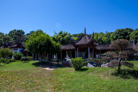 岳阳君山岛景区 碑廊