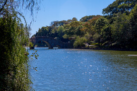 岳阳君山岛景区 同心湖
