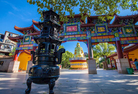 岳阳圣安寺景区