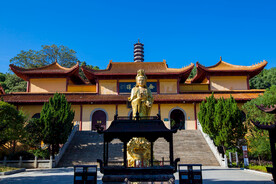 岳阳圣安寺景区
