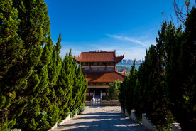 岳阳圣安寺景区 岳阳塔