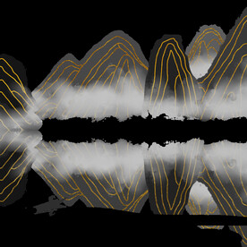  手绘古风插画背景图片 