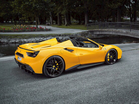 豪车跑车街头图片