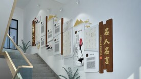古典素材校园文化墙设计图