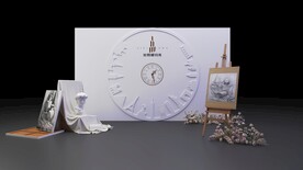简约 素描拍照点