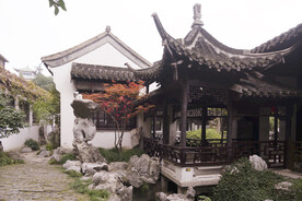 园林秋景