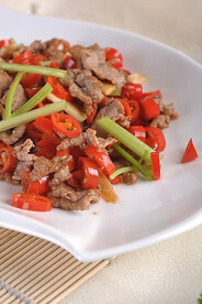 炒牛肉 香辣牛肉 爆炒牛肉 小