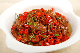 香辣牛肉 