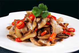杏鲍菇炒肉