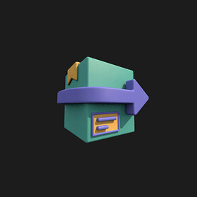 C4D模型快递进度