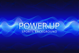 波浪粒子主视觉KV展板   