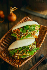 传统美食陕西肉夹馍