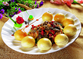 特色香辣炒辽参