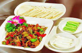 芜茜孜然炒羊柳