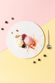 五谷水果盘式硬冰