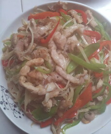 双椒肉丝