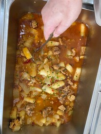 白萝卜烧鸡肉