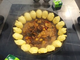 柴火鸡 摄影图