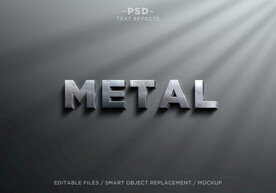 精品PS可编辑3D文字特效效果