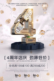 周年庆海报 