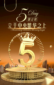 周年庆海报 
