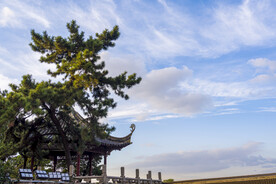 蓝天白云美风景