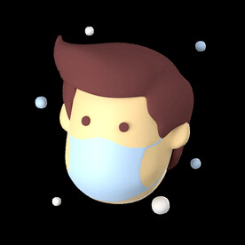 png格式佩戴口罩