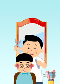 美发海报