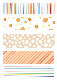 文创纸胶带图案图片